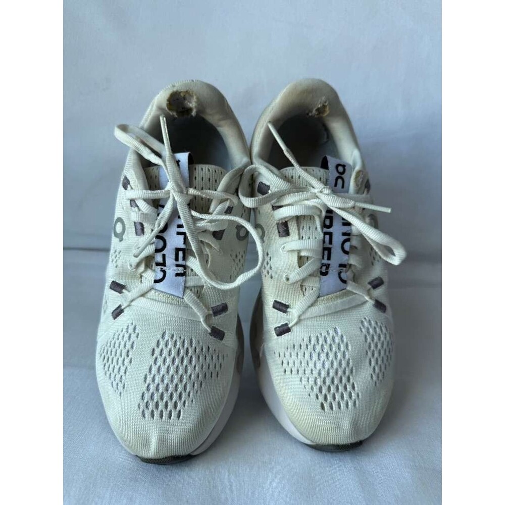 On Cloudsurfer Running Shoes Women's US 6 White Athletic Sneakers - Picture 4 of 9